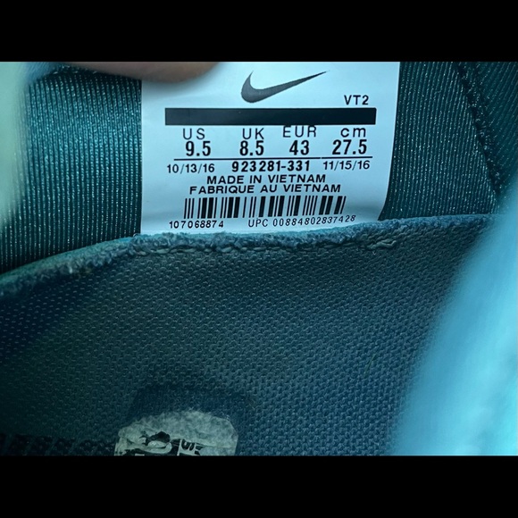 Nike lunarcharge iced Jade women’s size 9.5 sneakers - Picture 7 of 8